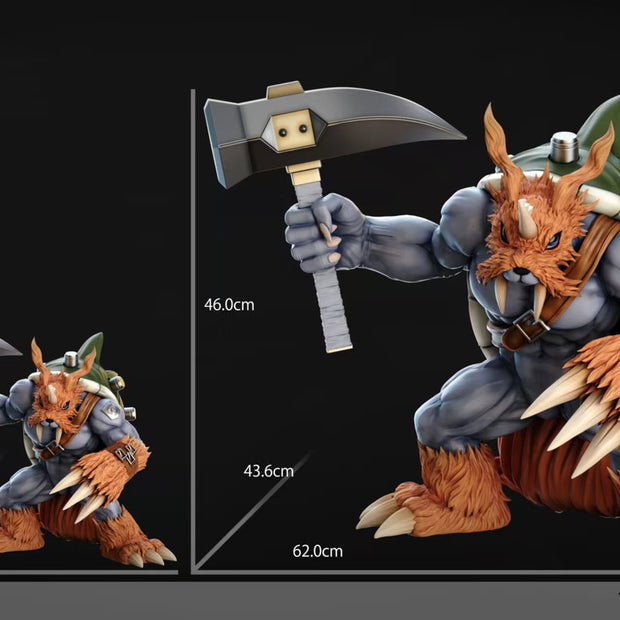 [Pre-Order] Mine Studio - Statue - Perfect Level #6 Zudomon Digimon
