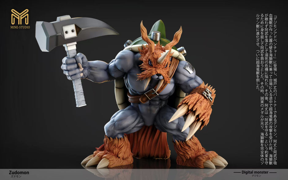 [Pre-Order] Mine Studio - Statue - Perfect Level #6 Zudomon Digimon