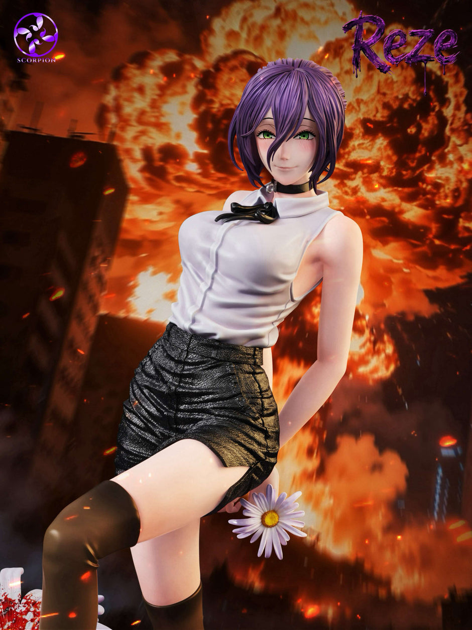 [Pre-Order] Scorpion Studio - Statue - Reze (Bomb Devil) 1/4 Scale Statue Chainsaw Man