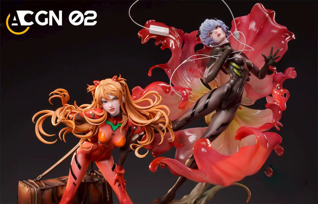 [Pre-Order] ACGN 02 Studio - Statue - Asaku & Ayanami Rei Neon Genesis Evangelion
