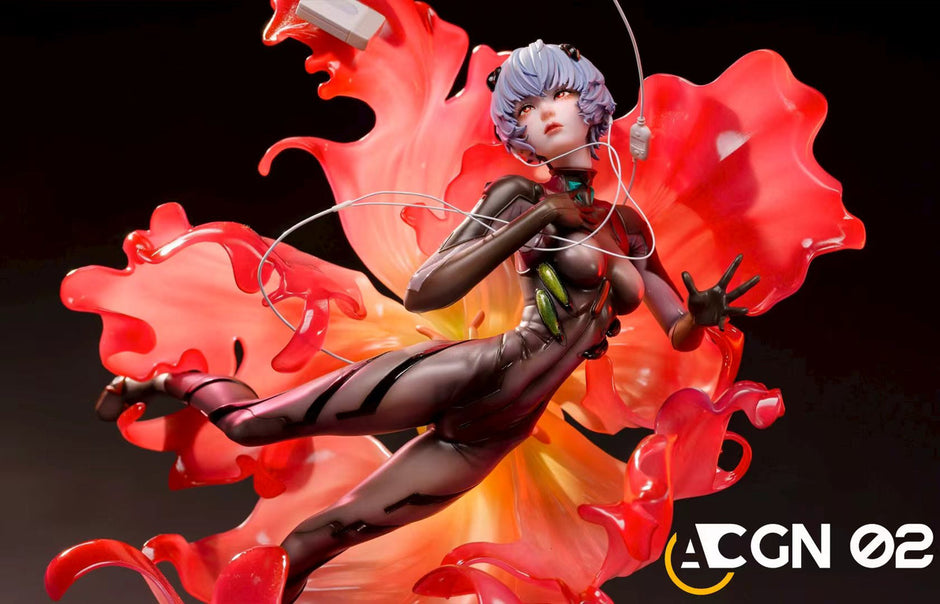 [Pre-Order] ACGN 02 Studio - Statue - Asaku & Ayanami Rei Neon Genesis Evangelion