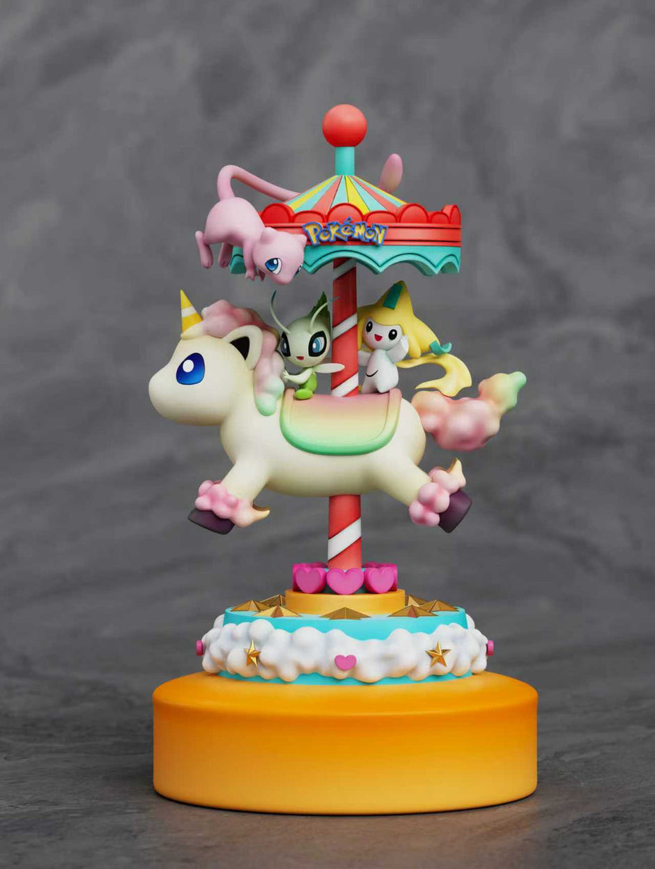 [Pre-Order] Sun Studio - Statue - Hobbyhorse Series #7 Mew X Celebi X Jirachi Pokémon
