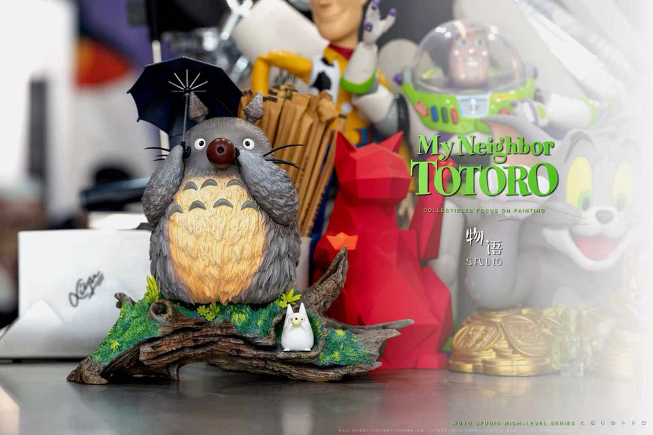 [Pre-Order] Shen Yin Studio - Statue - My Neighbor Totoro - Totoro Play the flute
