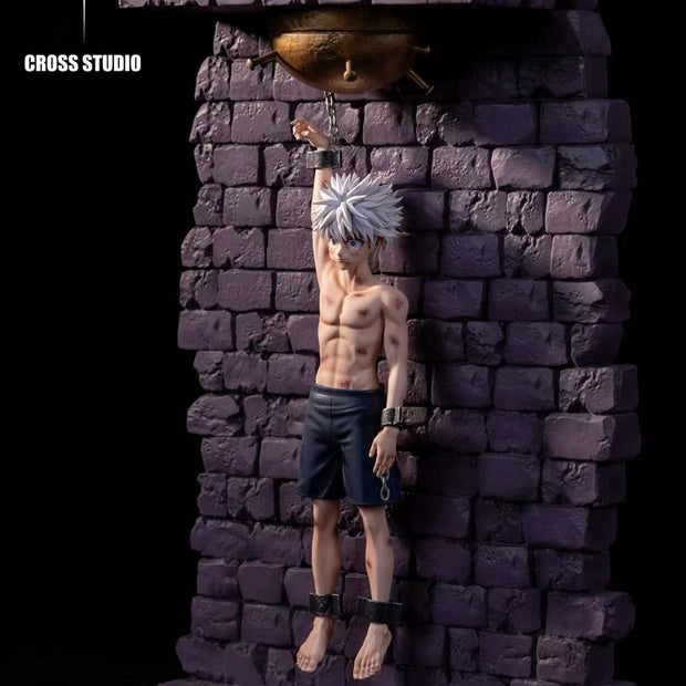[Pre-Order] Cross Studio - Statue - Hunter x Hunter Hanging and beating Killua