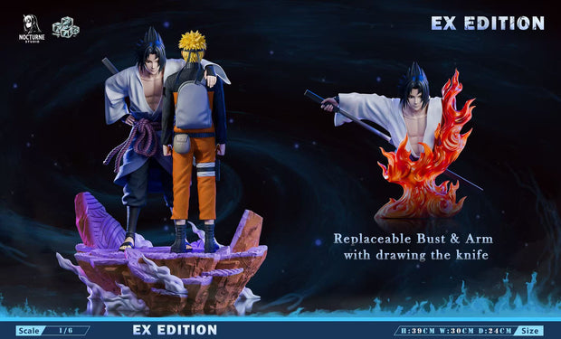 [Pre-Order] Nocturne Studio × ICE - Statue - Naruto - The Reunion Naruto & Sasuke