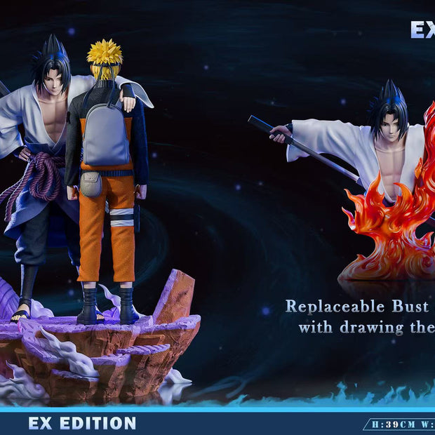 [Pre-Order] Nocturne Studio × ICE - Statue - Naruto - The Reunion Naruto & Sasuke
