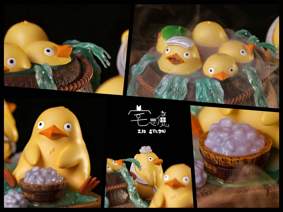 [Pre-Order] ZJB Studio - Statue - Hayao Miyazaki's Ecological Scene Little Rubber Duck Bath Spirited Away