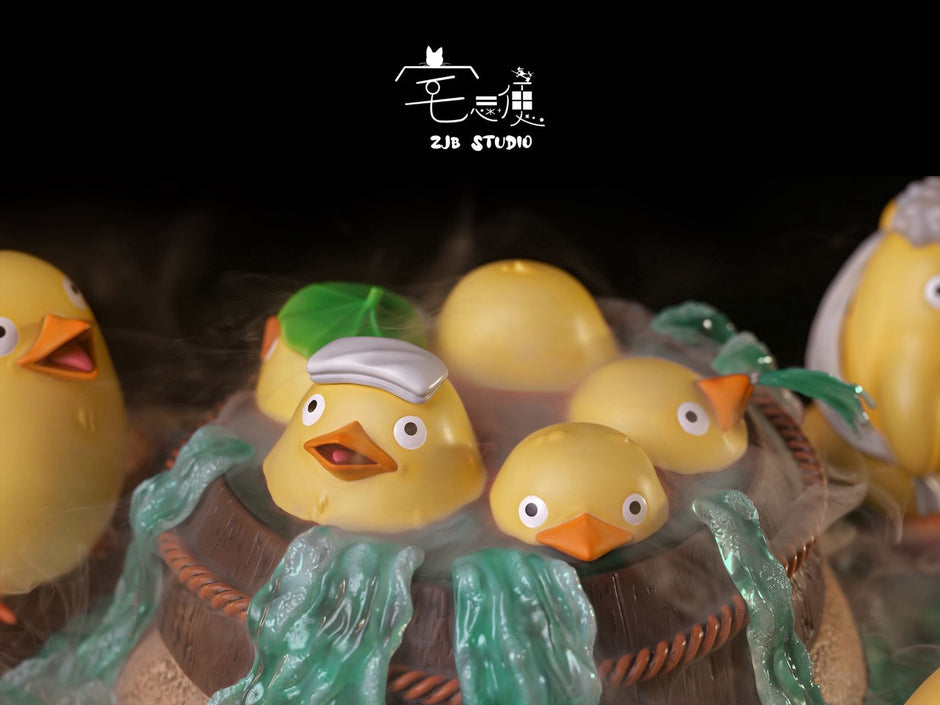 [Pre-Order] ZJB Studio - Statue - Hayao Miyazaki's Ecological Scene Little Rubber Duck Bath Spirited Away