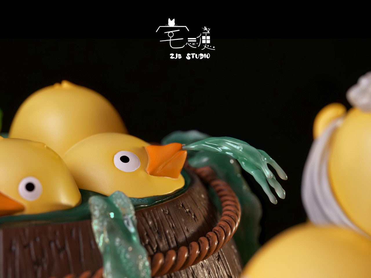 [Pre-Order] ZJB Studio - Statue - Hayao Miyazaki's Ecological Scene Little Rubber Duck Bath Spirited Away