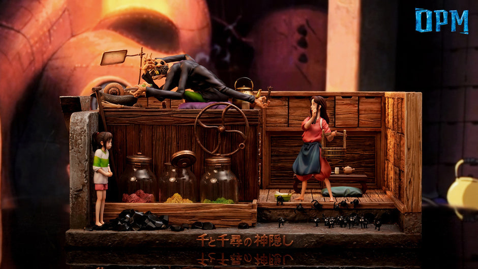 [Pre-Order] OPM Studio - Statue - Spirited Away - Chihiro & Kamaji & Lin