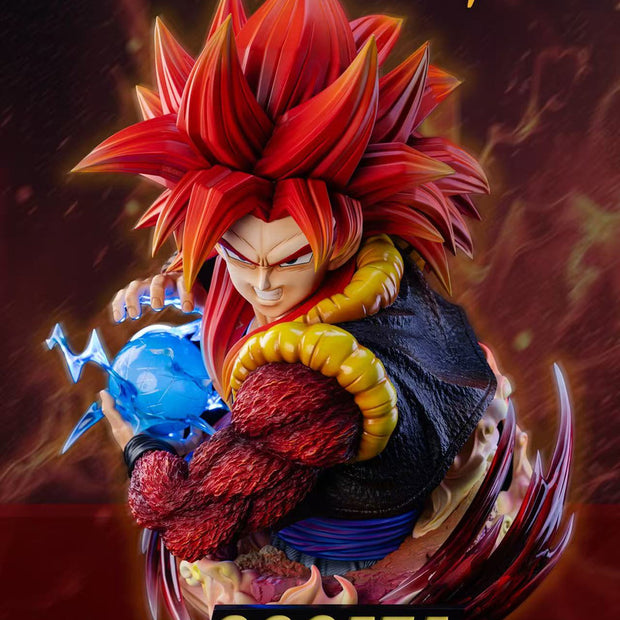 [Pre-Order] Violent Bear Studio - Statue - SS4 Gogeta Bust with LED Dragon Ball