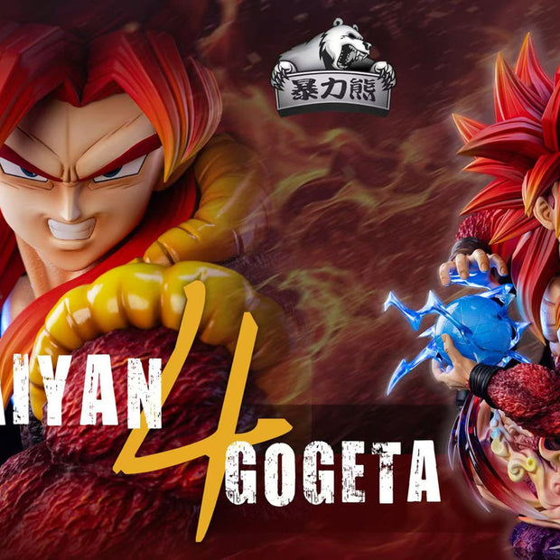 [Pre-Order] Violent Bear Studio - Statue - SS4 Gogeta Bust with LED Dragon Ball