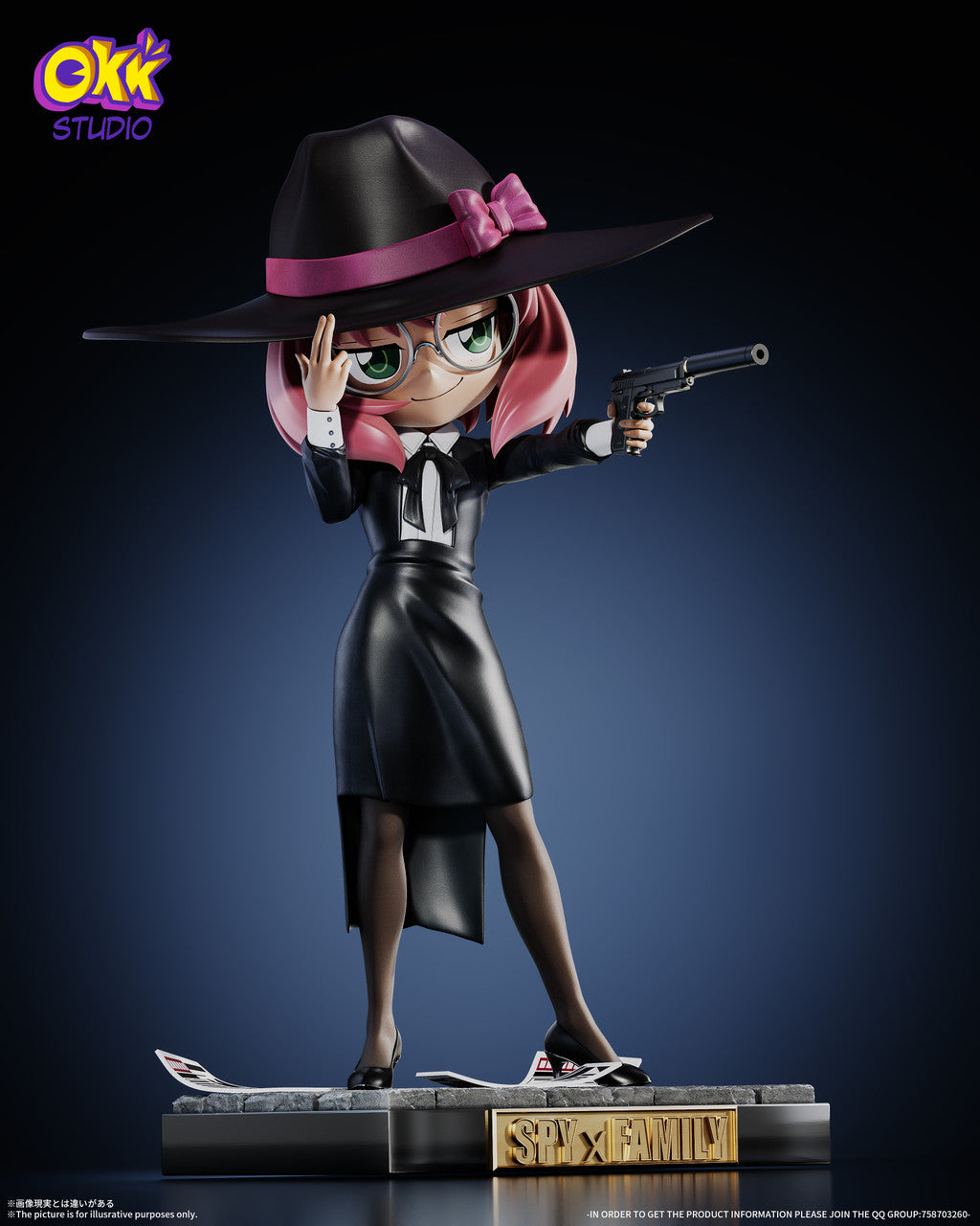 [Pre-Order] OKK Studio - Statue - Spy x Family Agent Girl Anya Forger