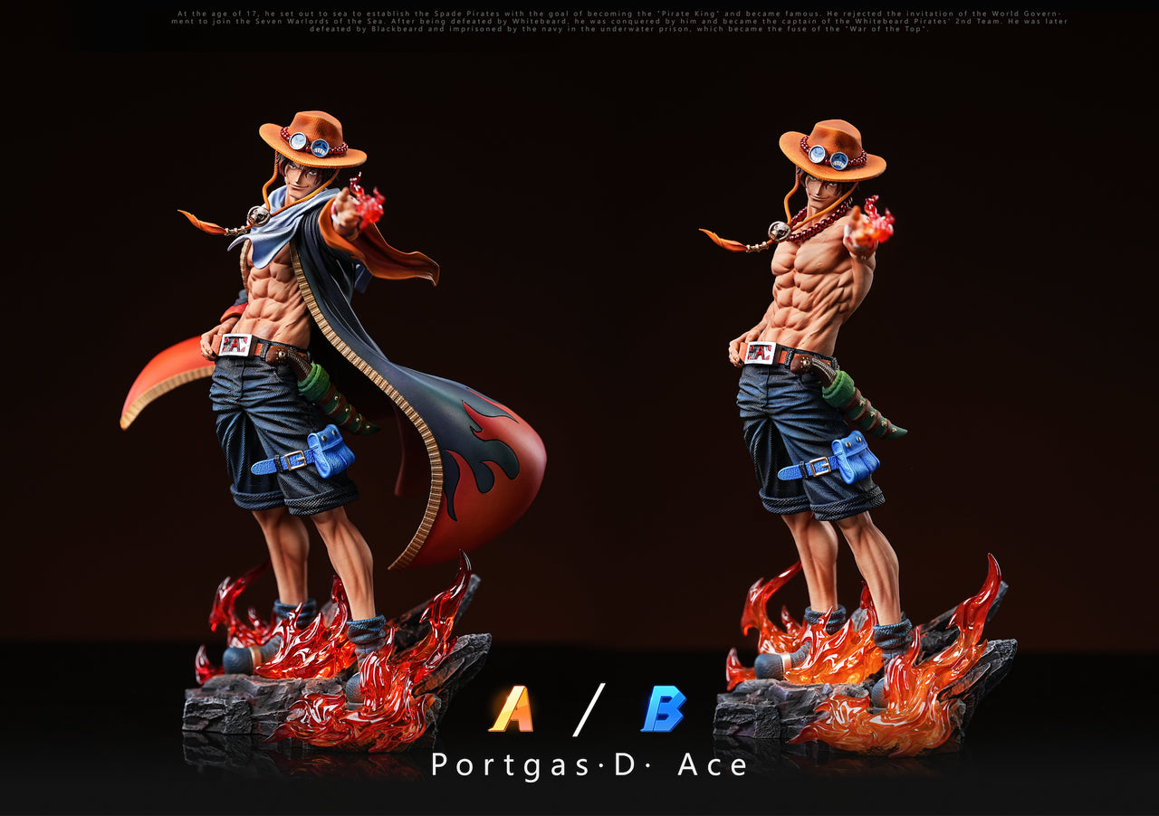 [Pre-Order Closed] HX & SY Studio - Statue - Fire Fist Ace One Piece