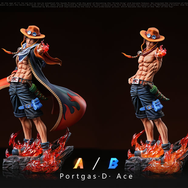 [Pre-Order Closed] HX & SY Studio - Statue - Fire Fist Ace One Piece