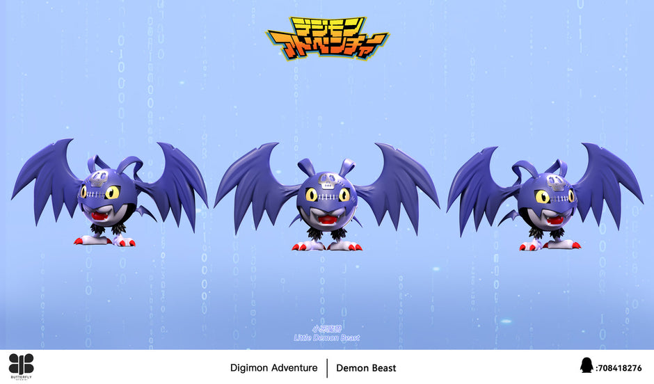 [Pre-Order] Butterfly Studio - Statue - Vamdemon X Pico Devimon Digimon