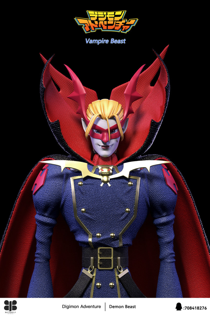 [Pre-Order] Butterfly Studio - Statue - Vamdemon X Pico Devimon Digimon