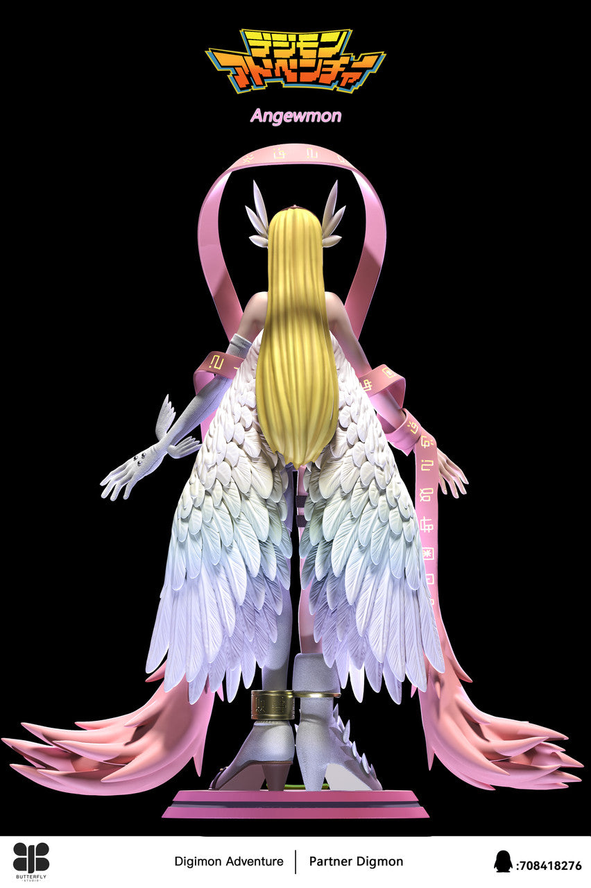 [Pre-Order] Butterfly Studio - Statue - Angewomon X Salamon Digimon