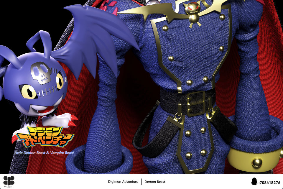 [Pre-Order] Butterfly Studio - Statue - Vamdemon X Pico Devimon Digimon