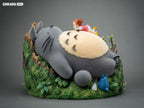 [Pre-Order] CHIKARA Studio  - Statue - Sleeping Totoro and Mei My Neighbor Totoro