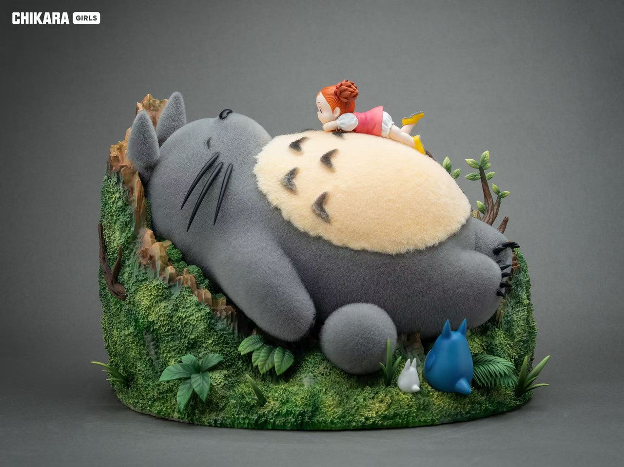 [Pre-Order] CHIKARA Studio  - Statue - Sleeping Totoro and Mei My Neighbor Totoro