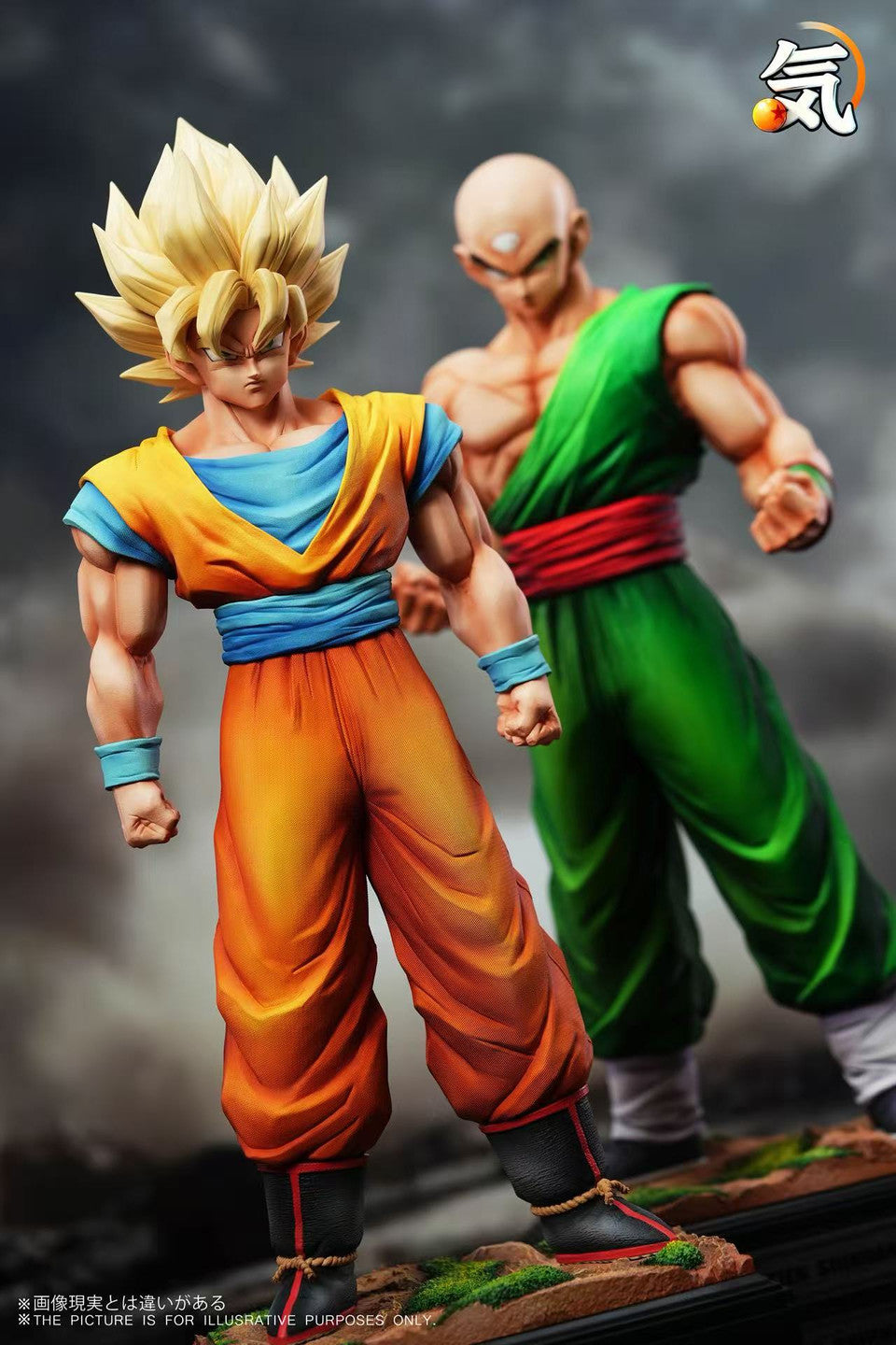 [Pre-Order] KI Studio - Statue - Dragon Ball Goku & Tien Shinhan
