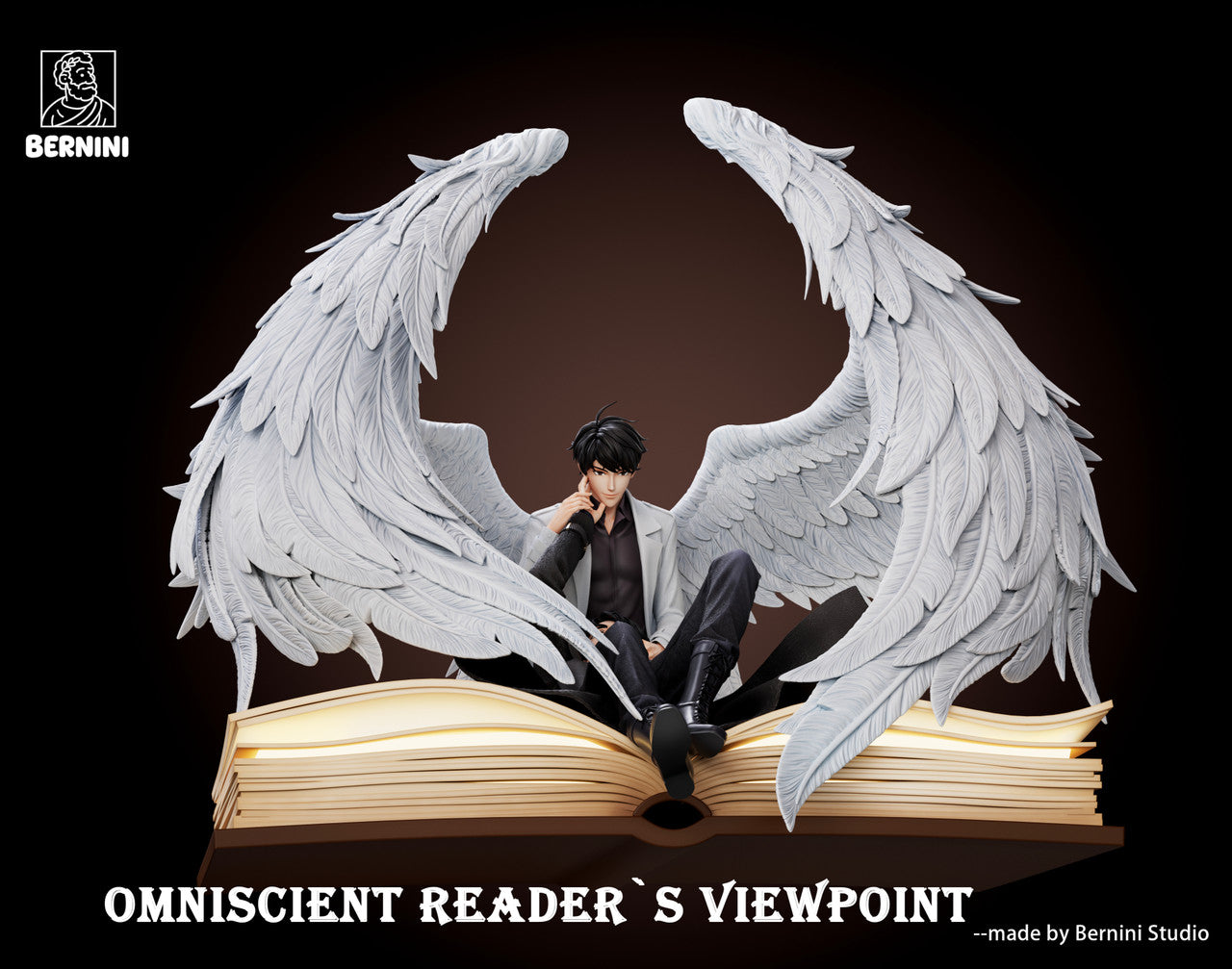 [Pre-Order] Bernini Studio - Statue - Kim Dokja X Yoo Joonghyuk Omniscient Reader's Viewpoint