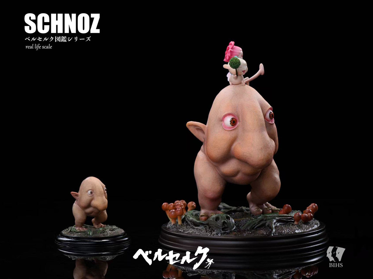 [Pre-Order] BIHS Studio - Statue - Schnoz with Puck and Ivalera Berserk