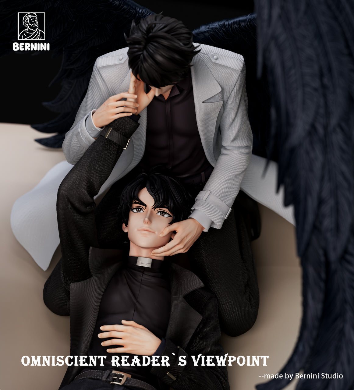 [Pre-Order] Bernini Studio - Statue - Kim Dokja X Yoo Joonghyuk Omniscient Reader's Viewpoint