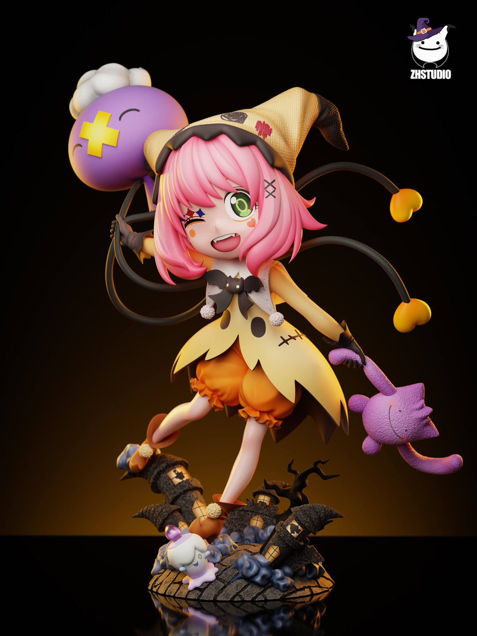 [Pre-Order Closed] ZH Studio - Statue - Spy x Family Halloween Girl Anya 2.0