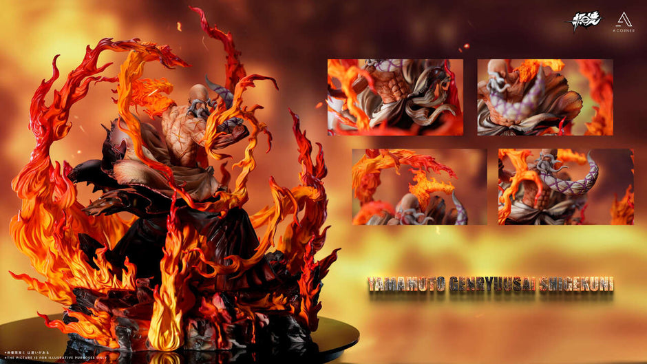 [Pre-Order] A CORNER Studio X Ji Jing Studio - Statue - Genryusai Shigekuni Yamamoto BLEACH