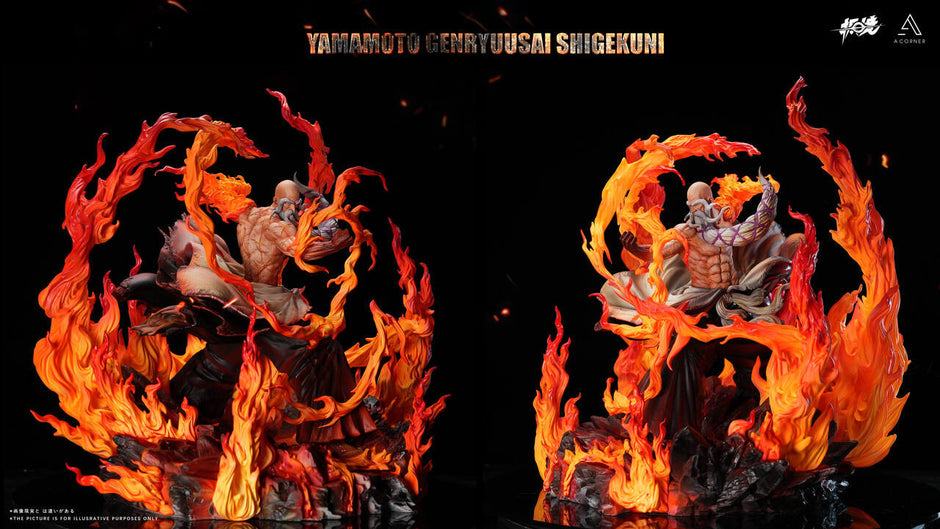 [Pre-Order] A CORNER Studio X Ji Jing Studio - Statue - Genryusai Shigekuni Yamamoto BLEACH
