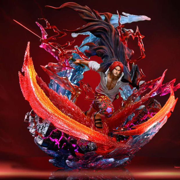 [Pre-Order] SUPER HERO & The Sea Emperor Studio - Statue - Shanks with LED One Piece