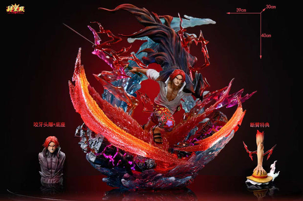 [Pre-Order] SUPER HERO & The Sea Emperor Studio - Statue - Shanks with LED One Piece