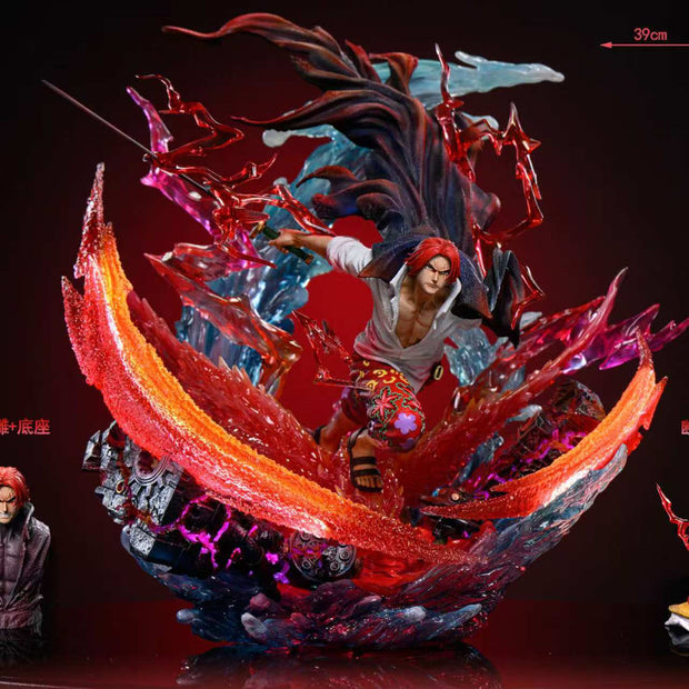 [Pre-Order] SUPER HERO & The Sea Emperor Studio - Statue - Shanks with LED One Piece