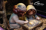 [Pre-Order] Green Olive Tree Studio - Statue - Christmas Story Nativity Music box