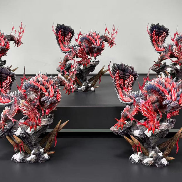 [Warehouse in Stock] Dragon Realm Studio - Statue - Monster Hunter - Zinogre & Stygian Zinogre