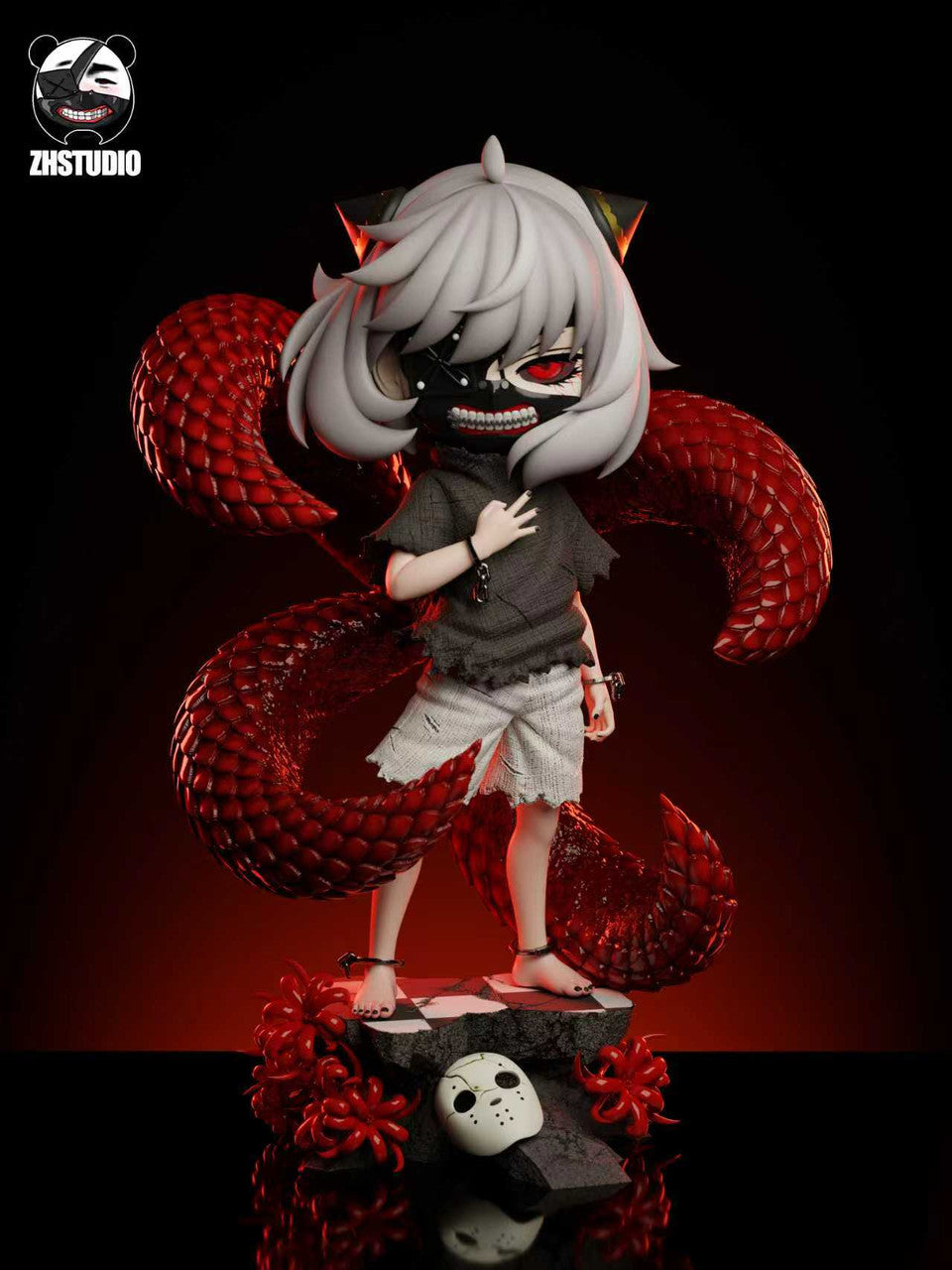 [Pre-Order] ZH Studio - Statue - Spy x Family Anya COS Kaneki Ken