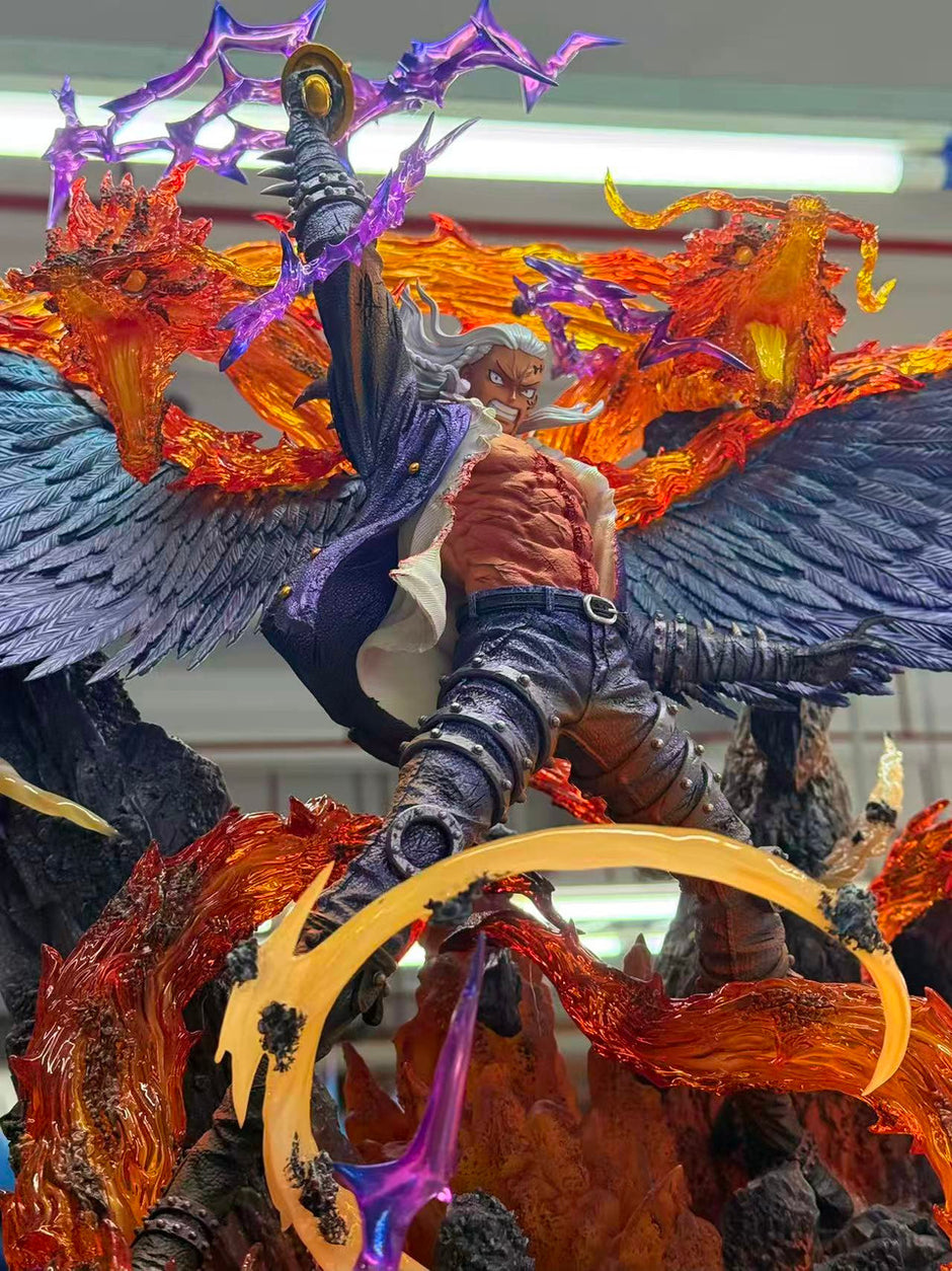 [Warehouse in Stock] More Fun Studio X Monkey D. Studio - Statue - KING THE WILDFIRE One Piece