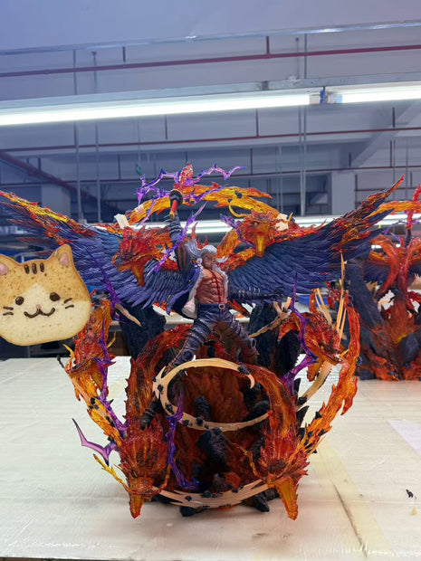 [Warehouse in Stock] More Fun Studio X Monkey D. Studio - Statue - KING THE WILDFIRE One Piece