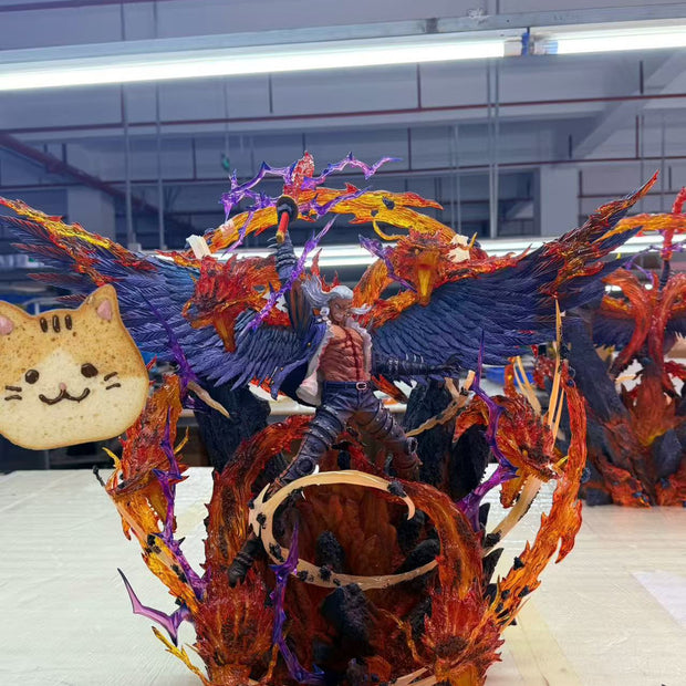 [Warehouse in Stock] More Fun Studio X Monkey D. Studio - Statue - KING THE WILDFIRE One Piece