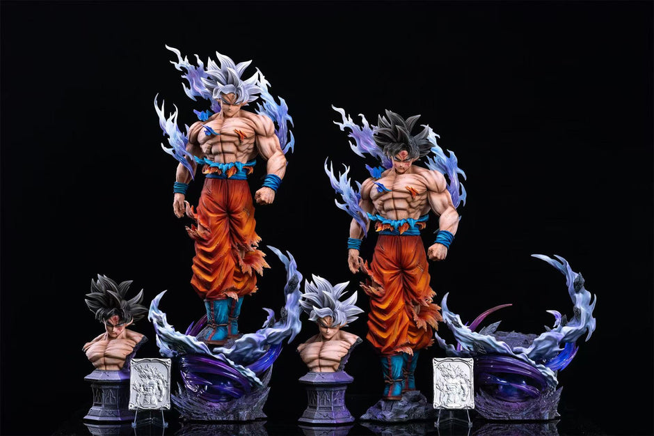 [Warehouse in Stock] YUN QI Studio - Statue - Dragon Ball Light carving series Migatte no Gokui Son Goku