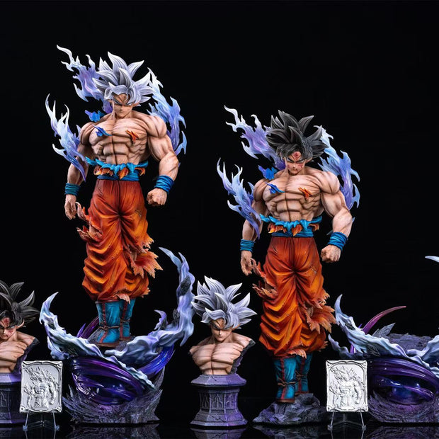 [Warehouse in Stock] YUN QI Studio - Statue - Dragon Ball Light carving series Migatte no Gokui Son Goku