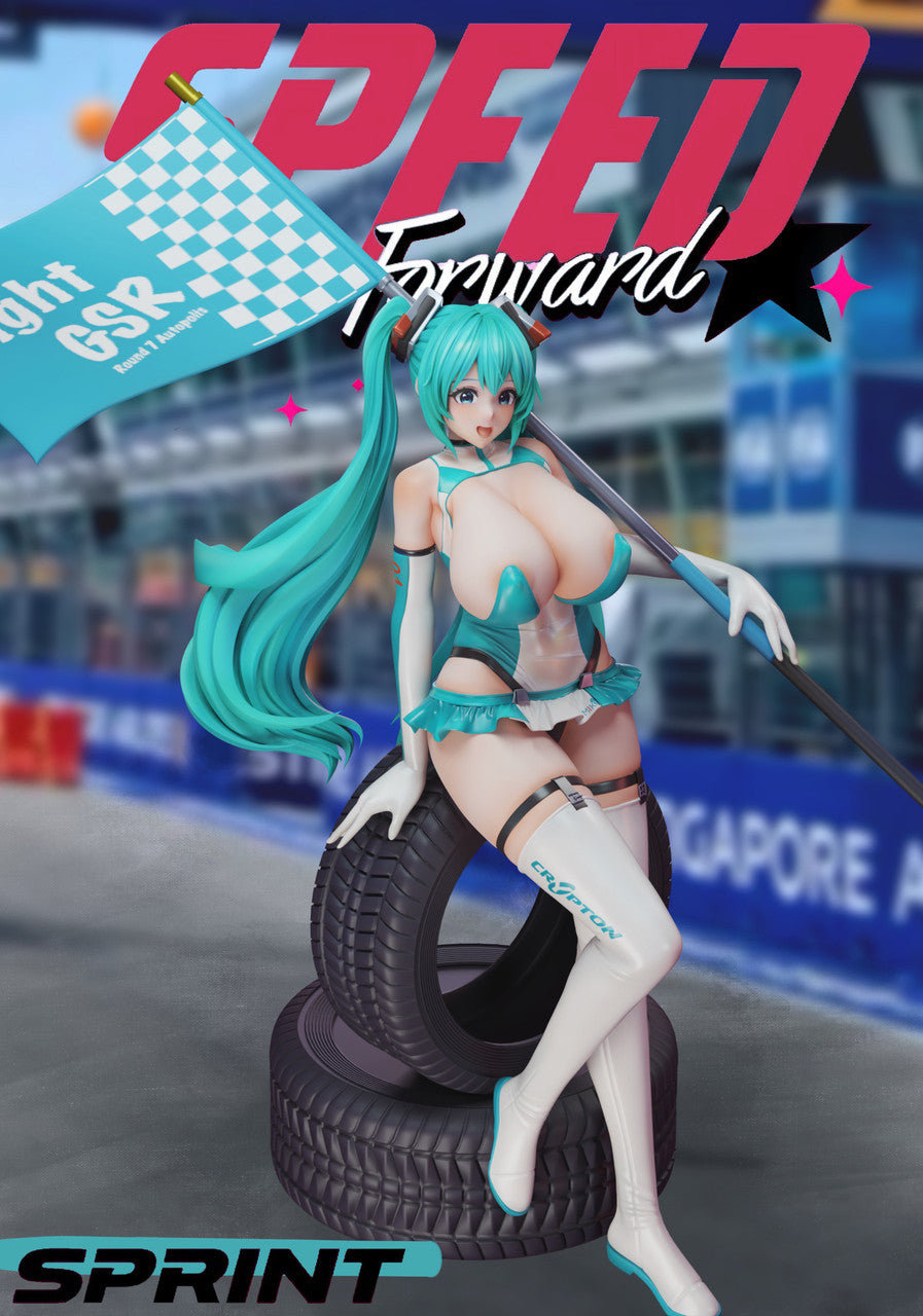 [Pre-Order] SC Studio - Statue - Project Sekai - Racing Girl Hatsune Miku