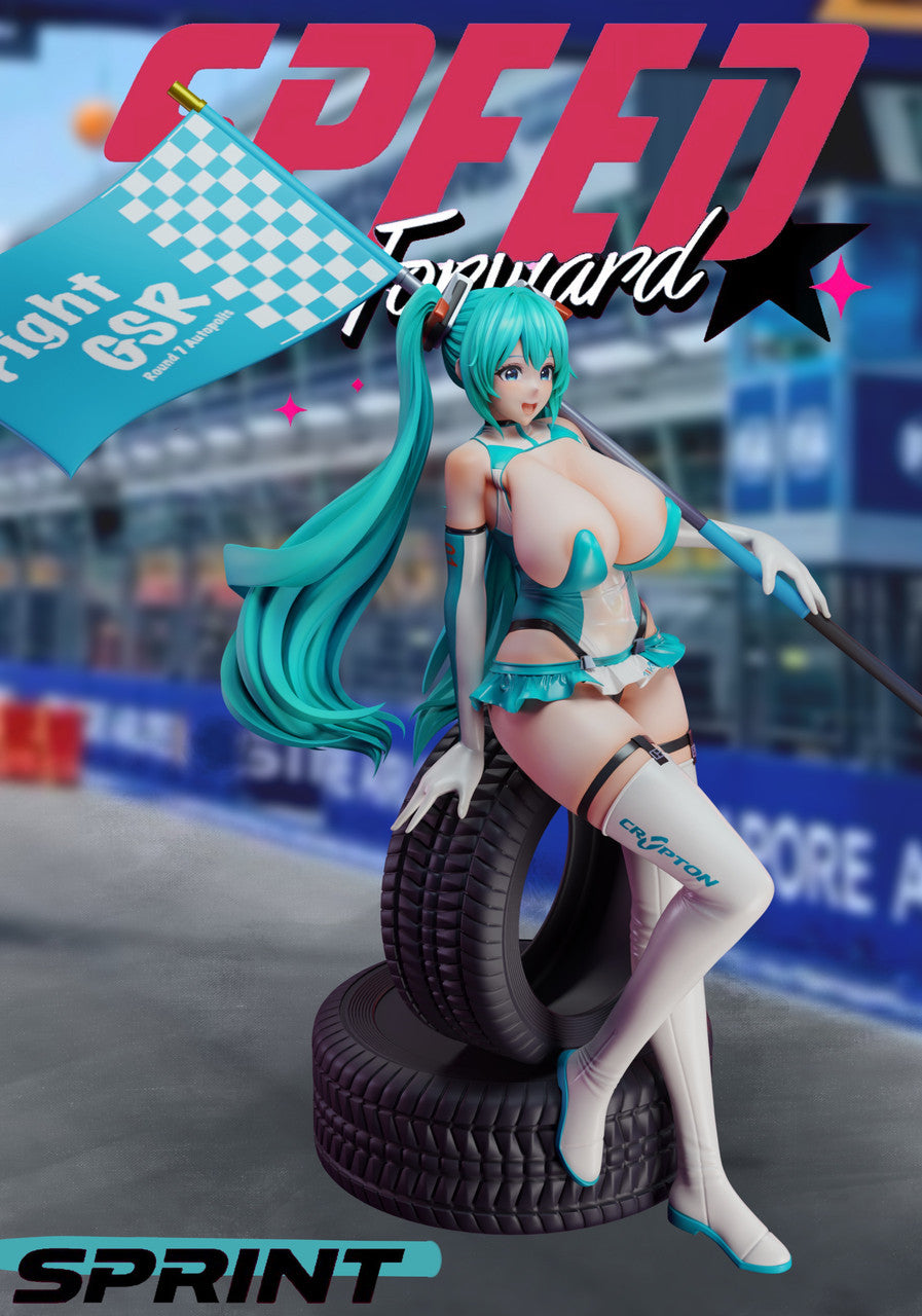 [Pre-Order] SC Studio - Statue - Project Sekai - Racing Girl Hatsune Miku