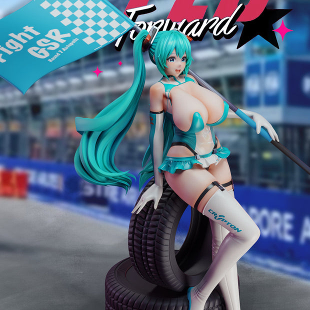 [Pre-Order] SC Studio - Statue - Project Sekai - Racing Girl Hatsune Miku
