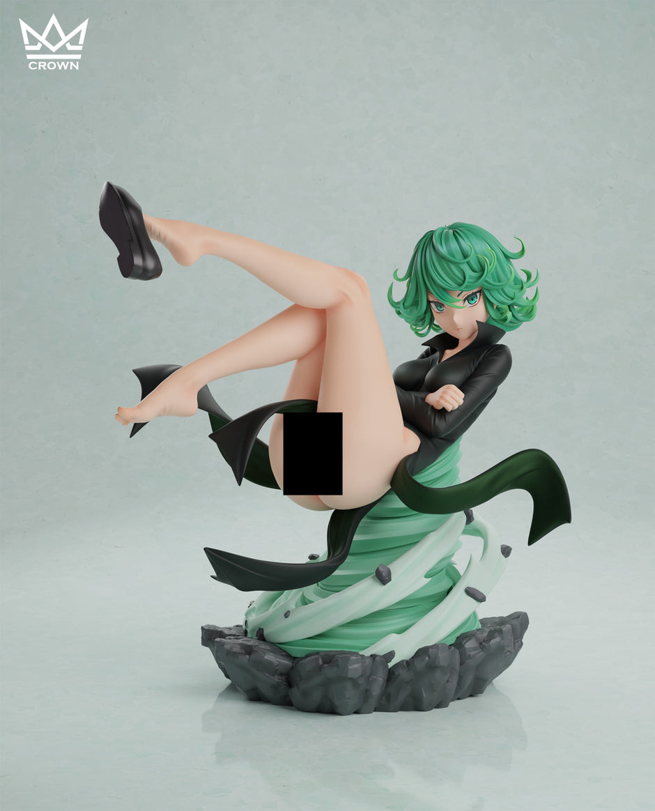 [Pre-Order] CROWN Studio - Statue - Tatsumaki of Terror & Defeated Tatsumaki One-Punch Man