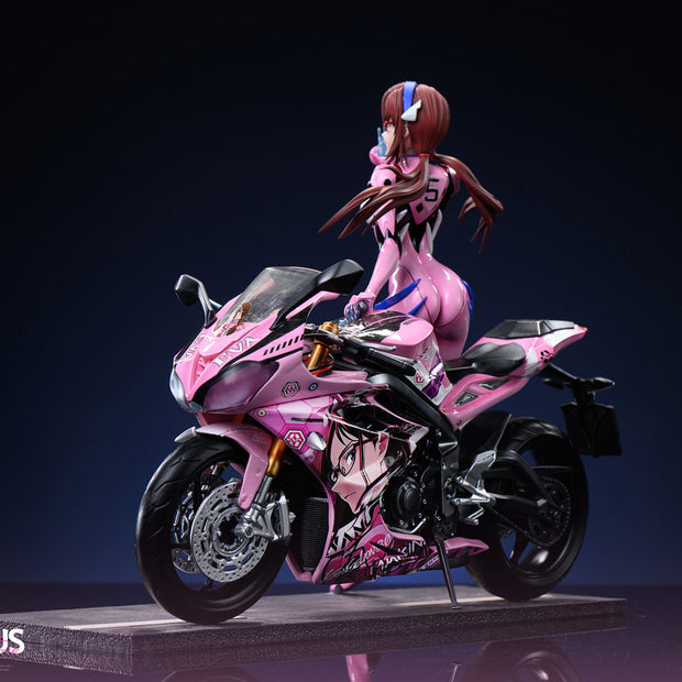 [Pre-Order] SX Studio - Statue - Neon Genesis Evangelion - Motorcycle Girl Mari Makinami Illustrious