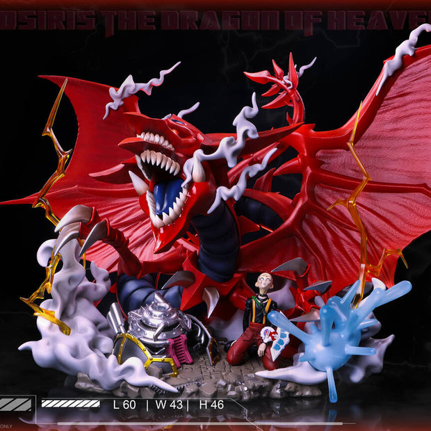 [Pre-Order] Divine Officer Studio - Statue - The Three Phantom Gods Series #2 Slifer the Sky Dragon & Silent Doll Yu-Gi-Oh