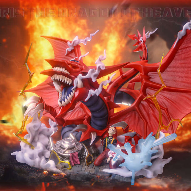 [Pre-Order] Divine Officer Studio - Statue - The Three Phantom Gods Series #2 Slifer the Sky Dragon & Silent Doll Yu-Gi-Oh